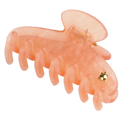 Turtle Story Hair Jaw Apricot - klamra/łapacz S hand made.jpg