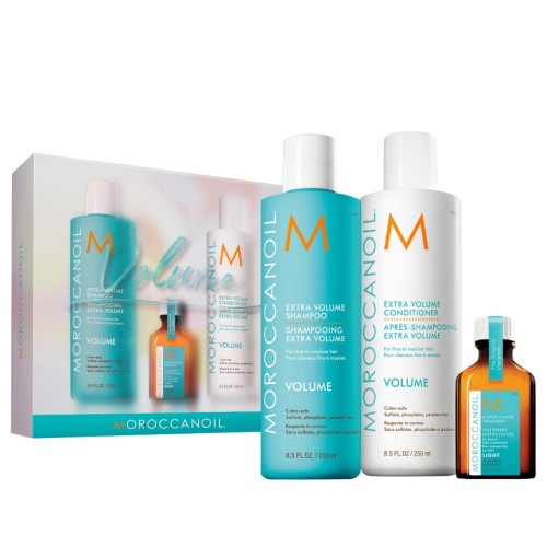 Moroccanoil Wymarzone Włosy Zestaw Objętość – zestaw do włosów pozbawionych objętości