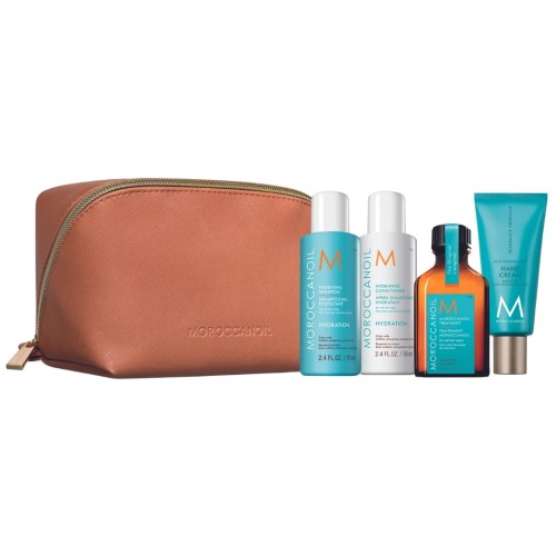 Moroccanoil Zestaw Podróżny Nawilżenie – zestaw do włosów suchych