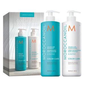 Moroccanoil BigDuo Pack Color Care – zestaw do włosów farbowanych 500ml