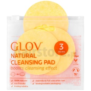 GLOV Natural Cleansing Pad x3 - płatki do czyszczenia twarzy 3 szt.