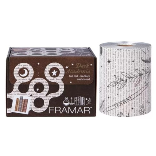 Framar Embossed Roll Medium Dark Akademia - folia w rolce do koloryzacji 100m.jpg