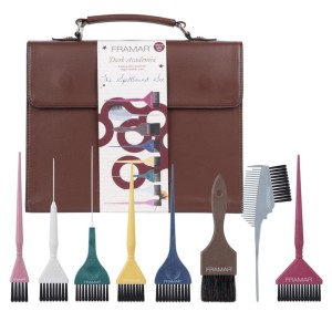 Framar The Spellbound Set Colour Brush KIt - zestaw 8 pędzli do koloryzacji w etui