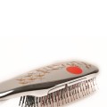 sHearts Scalp Brush Makie Silver Short - szczotka do pielęgnacji włosów i skóry głowy