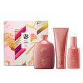 Oribe Bright Blonde Essentials Set - rozświetlający zestaw do włosów blond
