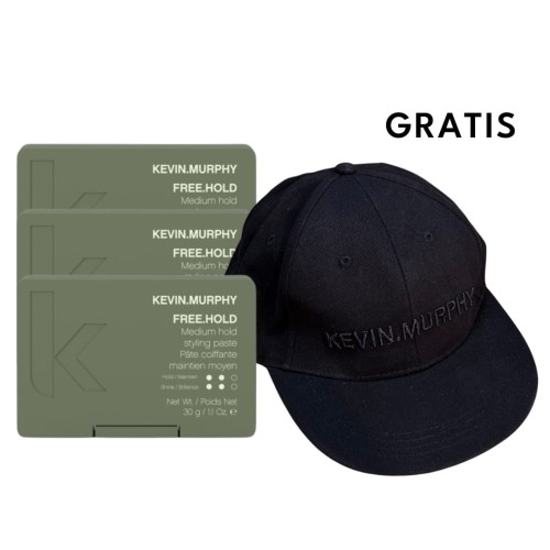 Kevin Murphy Triple Free Hold Cap - pasta do stylizacji o naturalnym wykończeniu + czapka GRATIS