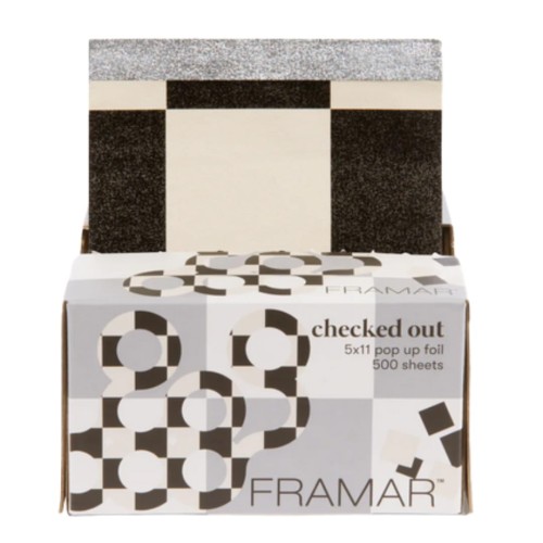 Framar 5x11 Pop Up Checked Out Foil - folia do koloryzacji w arkuszach, 500sztuk