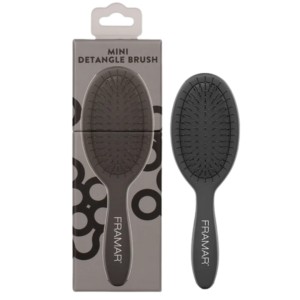 Framar Mini Detangle Brush Black - mini szczotka do rozczesywania