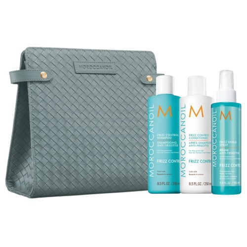 Moroccanoil Świąteczny Zestaw FRIZZ CONTROL - zestaw zapobiegający puszeniu się włosów