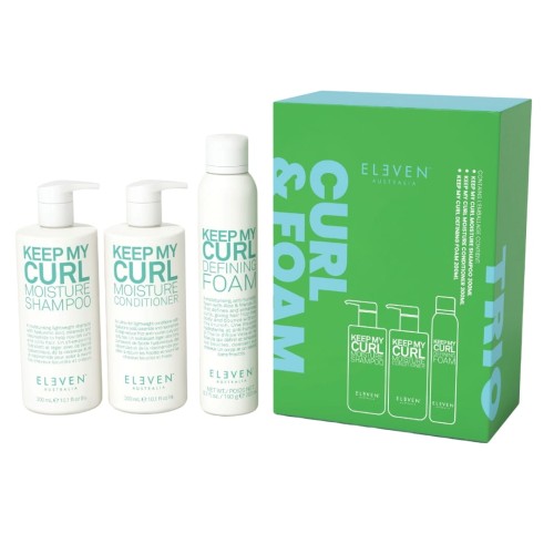 Eleven Australia Curl & Foam - zestaw nawilżająco-stylizujący do włosów kręconych i falowanych