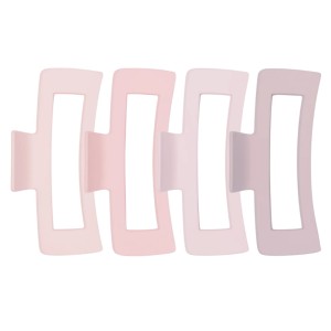 Framar King Klaws Large Blush - duże klamerki do podczepiania włosów 4szt