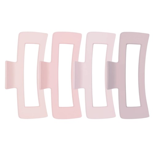 Framar King Klaws Large Blush - duże klamerki do podczepiania włosów 4szt