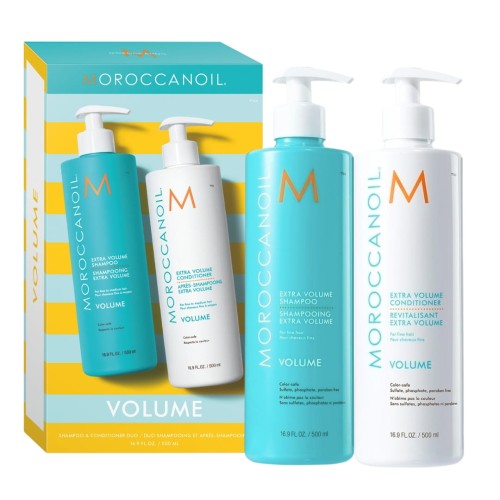 Moroccanoil Duo Pack Volume – zestaw do włosów cienkich 500ml