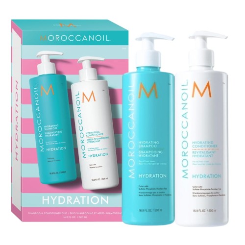 Moroccanoil Duo Pack Hydration – zestaw do włosów suchych 500ml