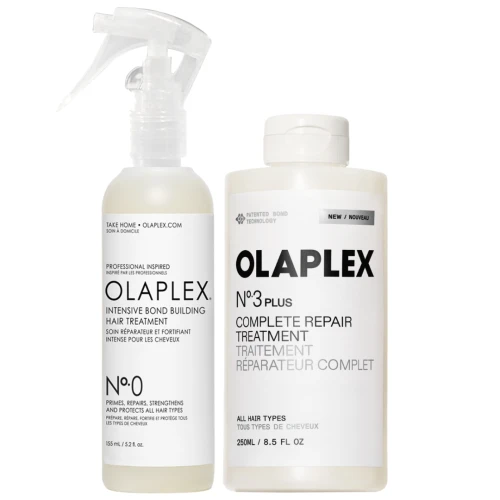 Olaplex No.0 + No.3PLUS 250 - intensywna kuracja do włosów zniszczonych