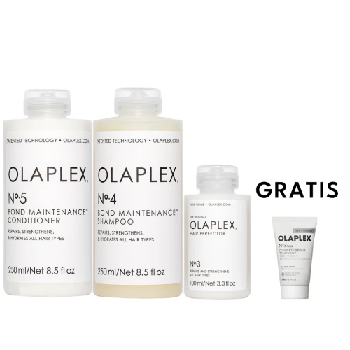 Olaplex No.3, No.4, No.5 + No.3PLUS 30ml - kuracja, szampon, odżywka