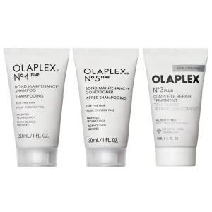 Olaplex No.3PLUS + No.4FINE + NO.5FINE -mini zestaw do odbudowy i pielęgnacji włosów cienkich