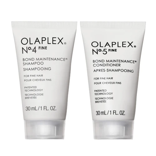 Olaplex No.4Fine i No.5Fine - zestaw podróżny do pielęgnacji włosów cienkich i zniszczonych