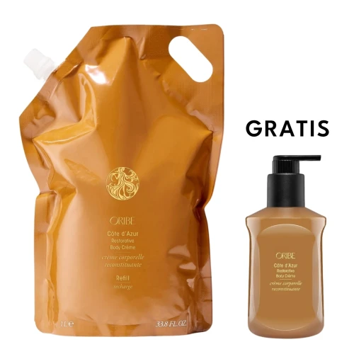 Oribe Côte d’Azur Restorative Body Creme Deal - odżywczy balsam do ciała 1000 ml + 300 ml