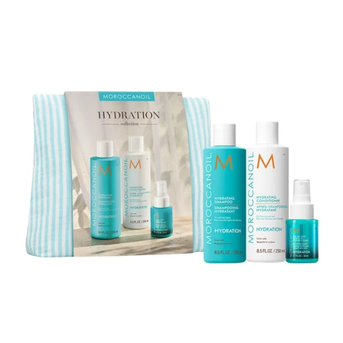 Moroccanoil Zestaw wiose​nny HYDRATION - nawilżający zestaw do włosów w kosmetyczce