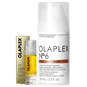 OLAPLEX Smooth & Shine Serum Set – zestaw wygładzający i nadający włosom połysk