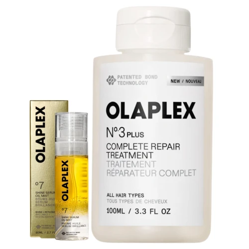 OLAPLEX Repair & Shine Set – zestaw odbudowujący i nadający włosom blask