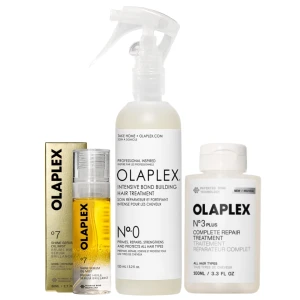OLAPLEX Ultimate Repair & Shine Set – kompleksowa kuracja odbudowująca i nadająca włosom blask