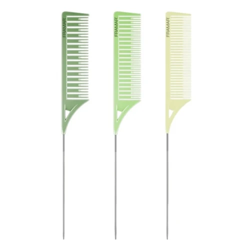 Framar Dreamweaver Comb Set Plant Mom - zestaw 3 grzebieni do koloryzacji
