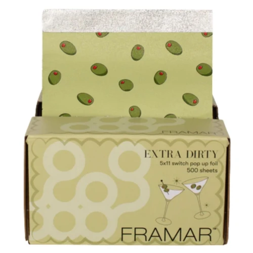 Framar 5x11 Pop-Ups Extra Dirty Switch - folia do koloryzacji w arkuszach, 500sztuk