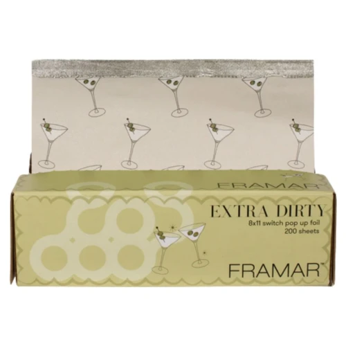 Framar 8x11 Pop-Ups Extra Dirty Switch - folia do koloryzacji w arkuszach, 200sztuk