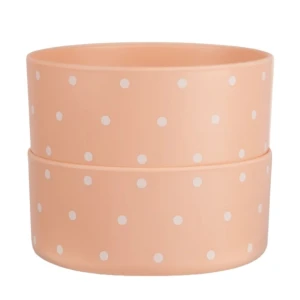 Framar Bamboo Bowls Peach Please  - miski bambusowe do farby 2 szt. 