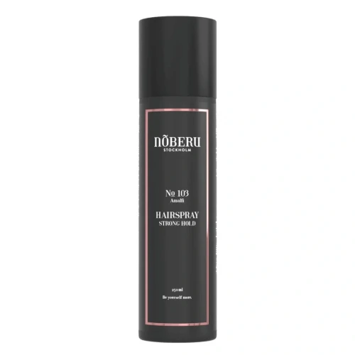 Noberu of Sweden Hairspray - Strong Hold Amalfi - bardzo mocny lakier do włosów 250ml