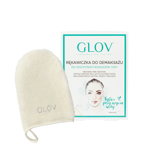 Glov On-The-Go Ivory - rękawica do demakijażu ecru