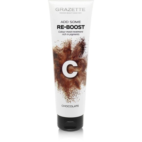 Koloryzująca maska do włosów w odcieniu czekoladowym Grazette Add Some Re-Boost Ash 150 ml