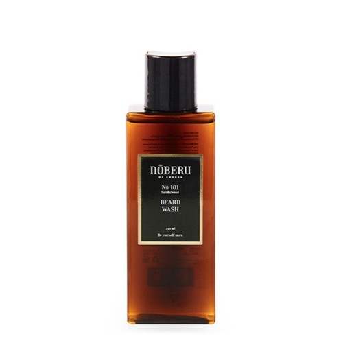 Delikatny szampon do brody Noberu of Sweden Beard Wash Sandalwood 130ml