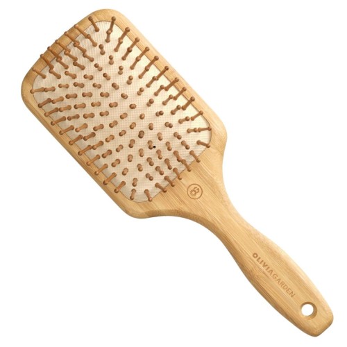 Szczotka do masażu skóry głowy Olivia Garden Bamboo Touch Detangle Massage L