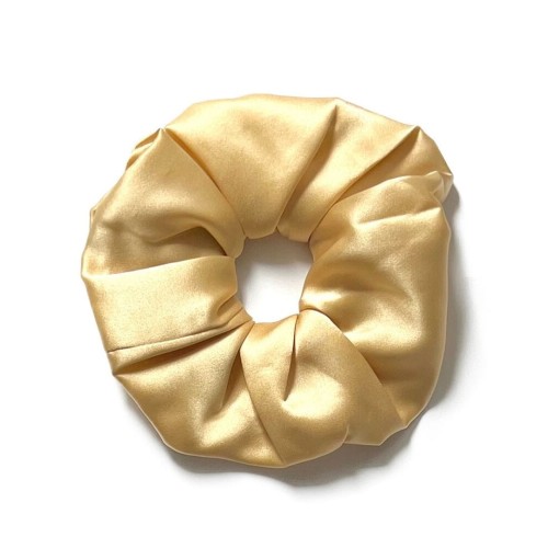 Jedwabna Gumka do Włosów Maxi Żółta Giove