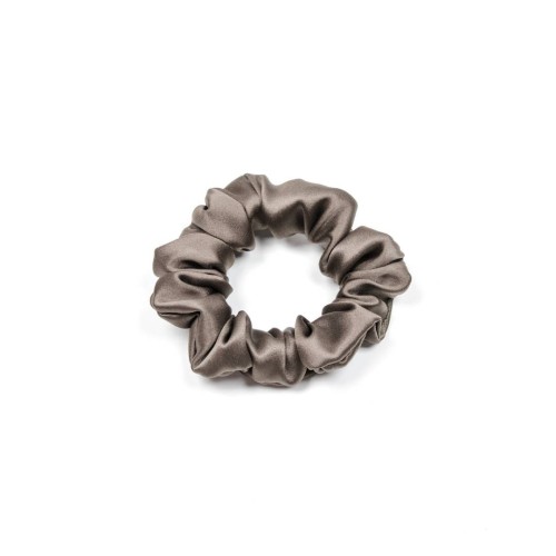 So Fluffy jedwabna gumka do włosów midi khaki