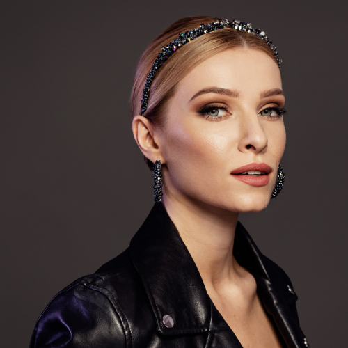 Republika Jewelery Dark Stardust - opaska do włosów
