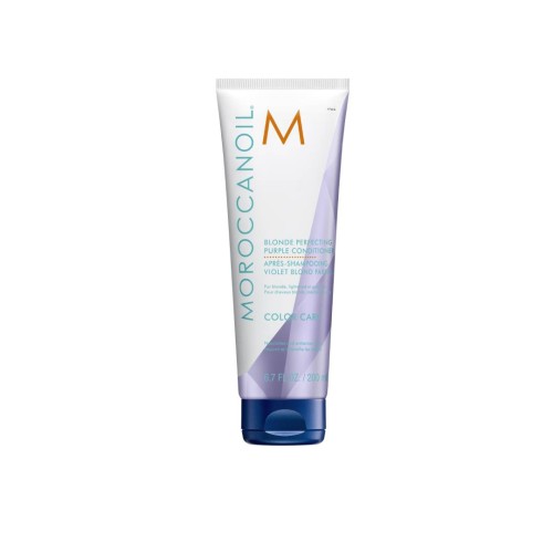 Moroccanoil Color Care Blonde Perfecting Purple Conditioner fioletowa odżywka do włosów blond, rozjaśnianych lub siwych 200ml.jpg