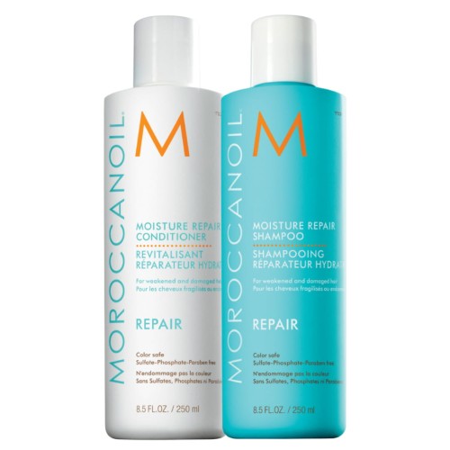 Moroccanoil Duo Pack Repair - odbudowujący zestaw do włosów.webp