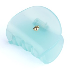 Turtle Story Adorable Blue Lagoon - klamra/łapacz hand made