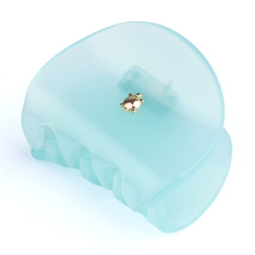 Turtle Story Adorable Blue Lagoon - klamra/łapacz hand made.jpg