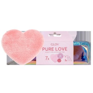 Glov Pure Love Pink - zestaw do oczyszczania i demakijażu twarzy