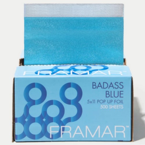 Framar 5x11 Pop Up BadAss BlueFoil - folia do koloryzacji w arkuszach.jpg