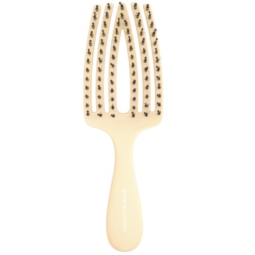 Olivia Garden Fingerbrush Care Mini Kids Yellow - szczotka z włosiem dzika dla dzieci12.jpg