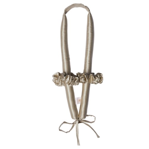 Giove Jedwabny Wałek Do Włosów Medium Piaskowy.jpg