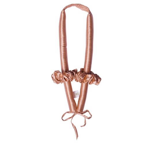 Giove Jedwabny Wałek Do Włosów Medium Różowe Złoto.jpg