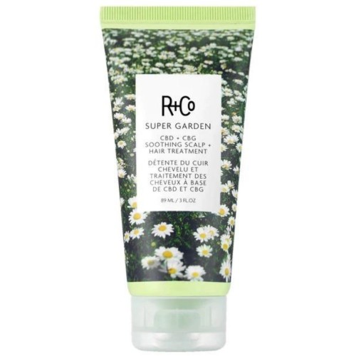 R+Co Super Garden CBD + CBG Soothing Scalp + Hair Treatment - łagodząca kuracja do włosów i skóry głowy 89ml.jpg