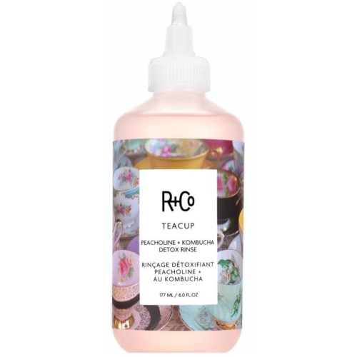 R+Co Teacup Peacholine + Kombucha Rinse – odżywiająca płukanka do włosów 177 ml.jpg